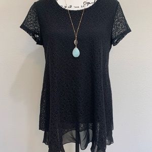 Style & CO black lace top
